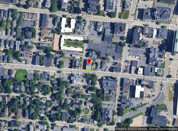  1 Ashland St, Worcester, MA Parcel Map
