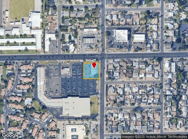  811 W University Dr, Mesa, AZ Parcel Map