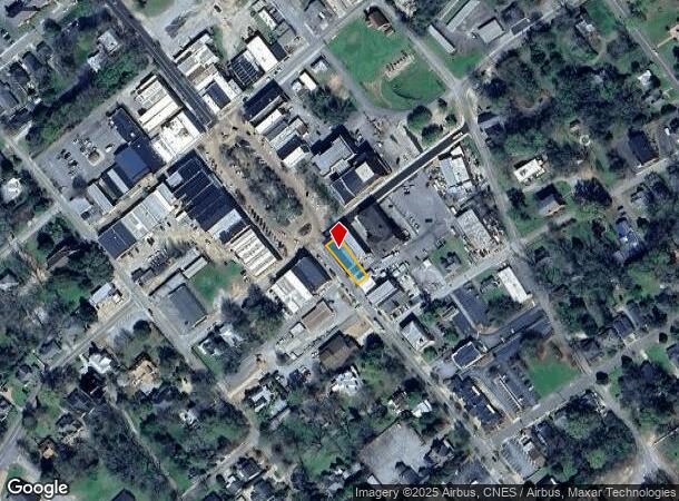 101 S Main St, Abbeville, SC Parcel Map
