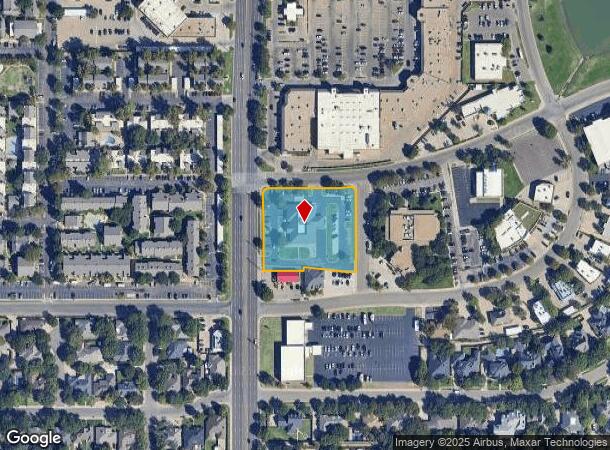  8401 Quaker Ave, Lubbock, TX Parcel Map