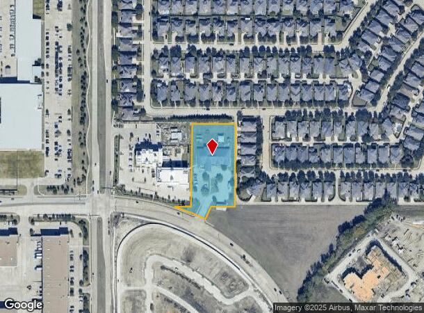  1292 Bossy Boots Dr, Allen, TX Parcel Map