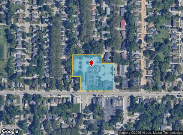 805 Leonard St Ne, Grand Rapids, MI Parcel Map