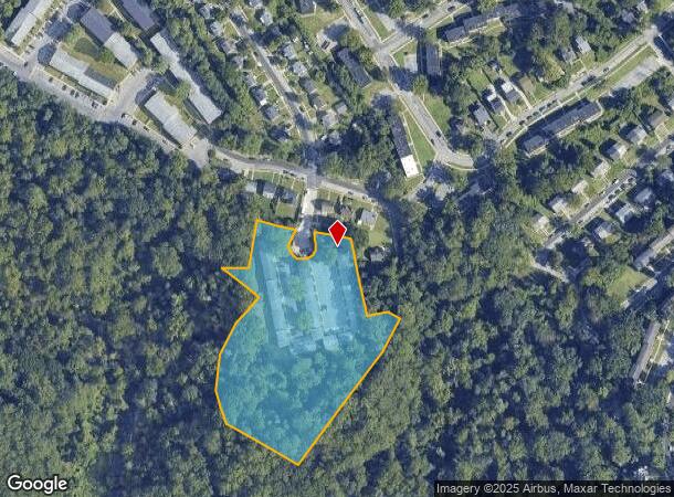 2801 Forest Glen Rd, Baltimore, MD Parcel Map