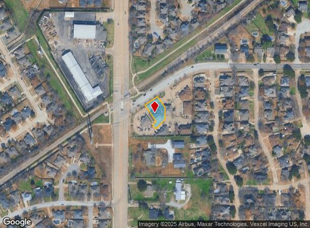 983 W Glade Rd, Hurst, TX Parcel Map