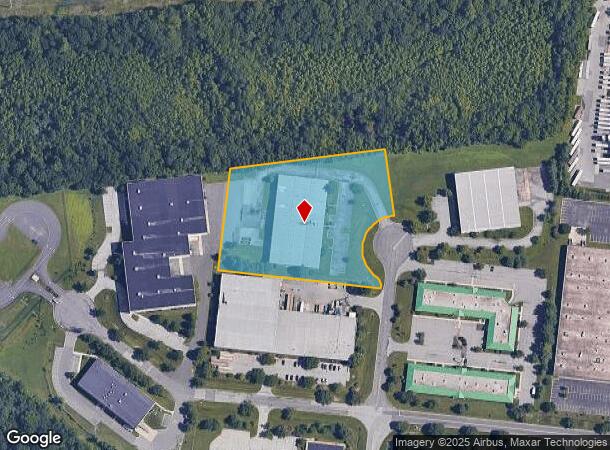 100 Pencader Dr, Newark, DE Parcel Map