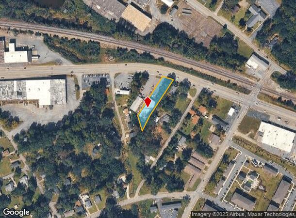  1116 E Main St, Easley, SC Parcel Map