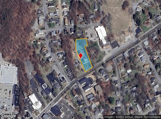 185 Main St, Spencer, MA Parcel Map