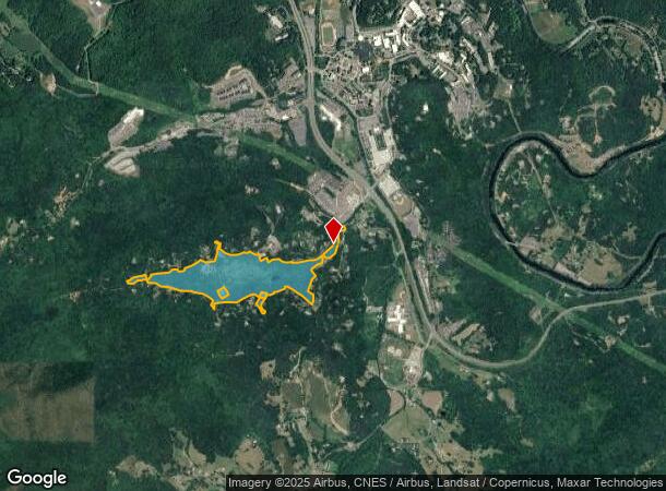  137 N Country Club Dr, Cullowhee, NC Parcel Map