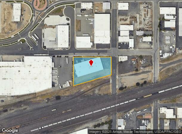  321 N Helena St, Spokane, WA Parcel Map