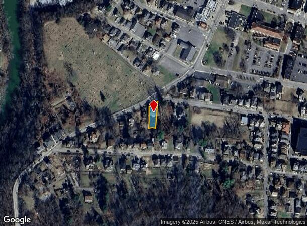 515 Lee Ave, Clarksburg, WV Parcel Map
