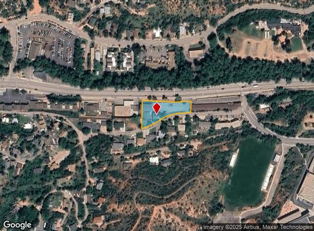 440 E Fountain Pl, Manitou Springs, CO Parcel Map