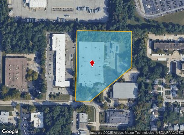 12420 Plaza Dr, Cleveland, OH Parcel Map