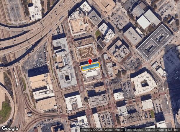  1713 N Market St, Dallas, TX Parcel Map