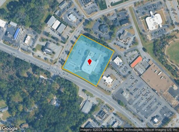 607 Ronald Reagan Dr, Evans, GA Parcel Map