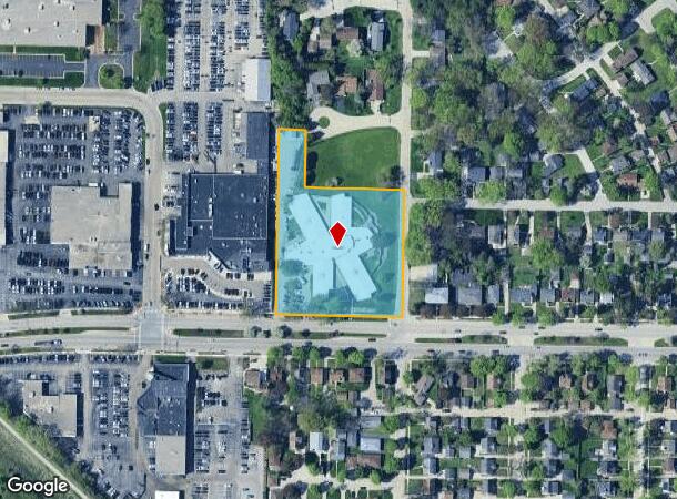 1300 W Silver Spring Dr, Milwaukee, WI Parcel Map