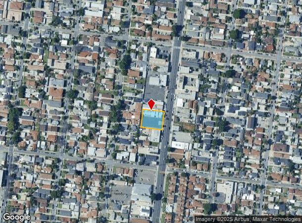  9603 California Ave, South Gate, CA Parcel Map