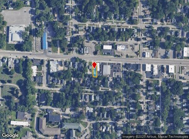  1242 Leonard St Nw, Grand Rapids, MI Parcel Map