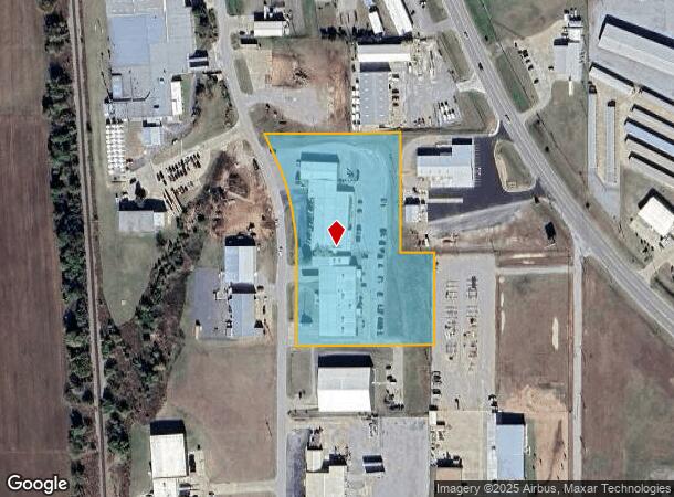  2517 Sw Holloway St, El Reno, OK Parcel Map