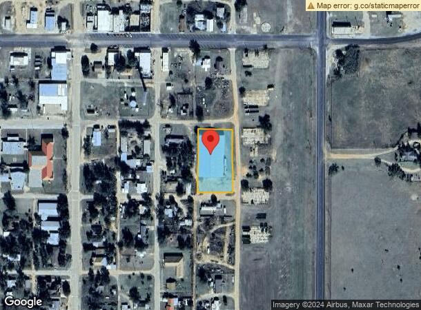  420 Railroad St, Rochester, TX Parcel Map