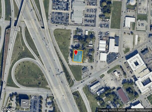  500 Indiana Ave, Jeffersonville, IN Parcel Map