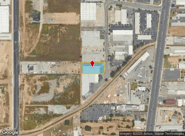  1600 Industrial Ave, Norco, CA Parcel Map