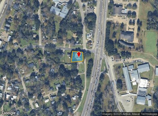  308 Thompson St, Diboll, TX Parcel Map