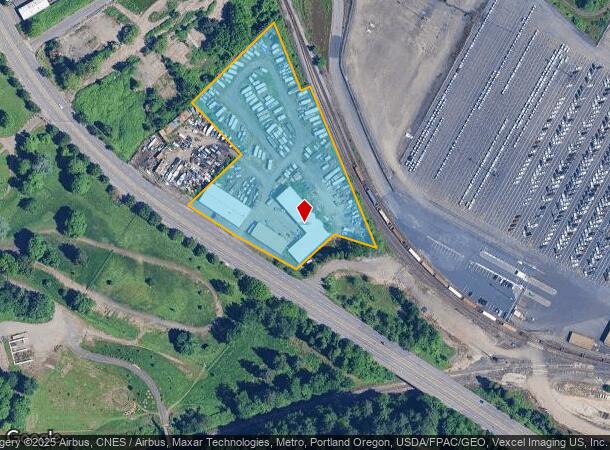  9061 N Columbia Blvd, Portland, OR Parcel Map