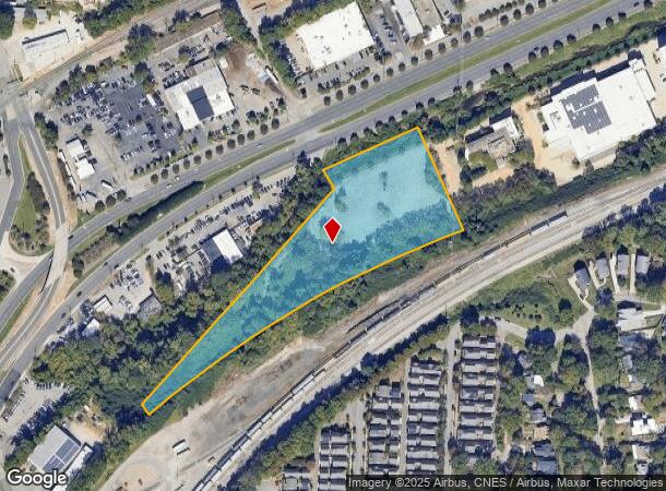  1380 Capital Blvd, Raleigh, NC Parcel Map