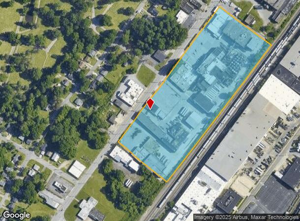 1823 W English Rd, High Point, NC Parcel Map