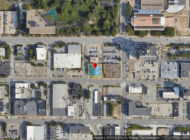 121 S 25Th St, Omaha, NE Parcel Map