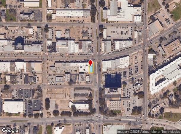 200 W Jefferson Blvd, Dallas, TX Parcel Map