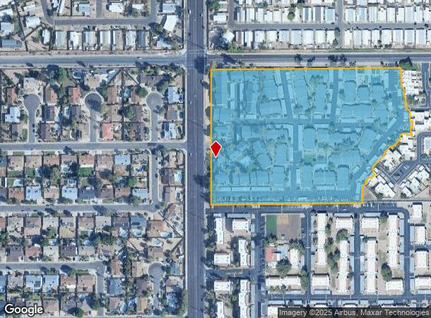 17625 N 7Th St, Phoenix, AZ Parcel Map
