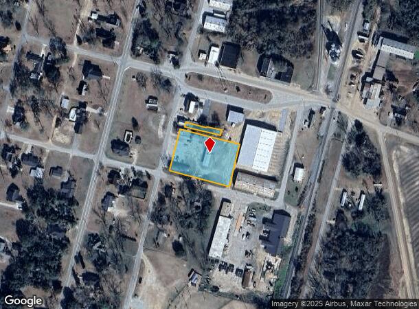 490 Cypress Ave, Pinehurst, GA Parcel Map