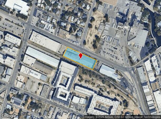 1702 S Alamo St, San Antonio, TX Parcel Map