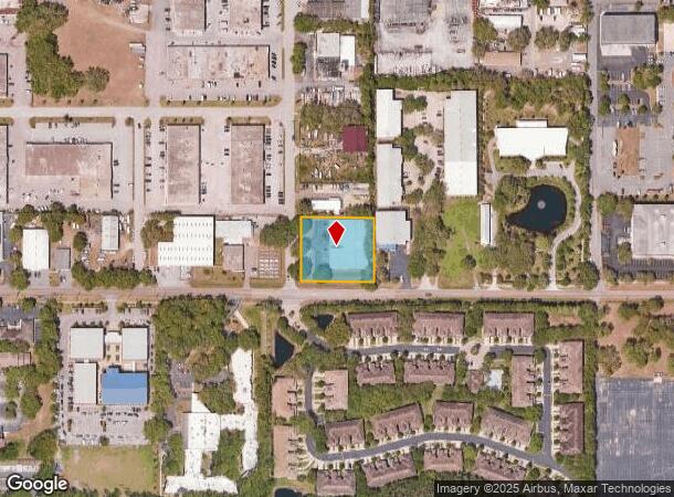  2080 Palmetto St, Clearwater, FL Parcel Map