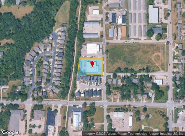 1815 Bullene Ave, Lawrence, KS Parcel Map