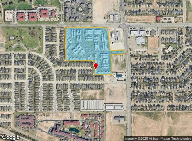  3420 Milwaukee Ave, Lubbock, TX Parcel Map