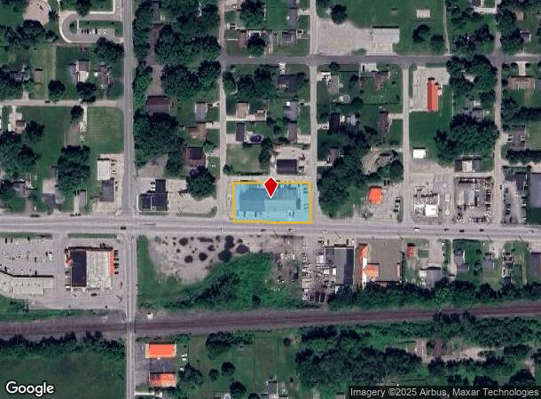  708 Lincolnway W, Osceola, IN Parcel Map