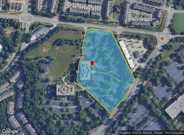 13010 Morris Rd, Alpharetta, GA Parcel Map