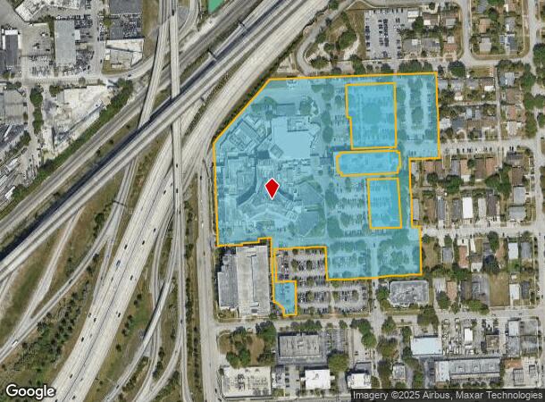  160 Nw 170Th St, North Miami Beach, FL Parcel Map