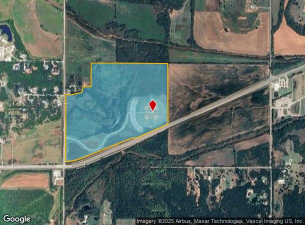  Unincorporated, Arcadia, OK Parcel Map