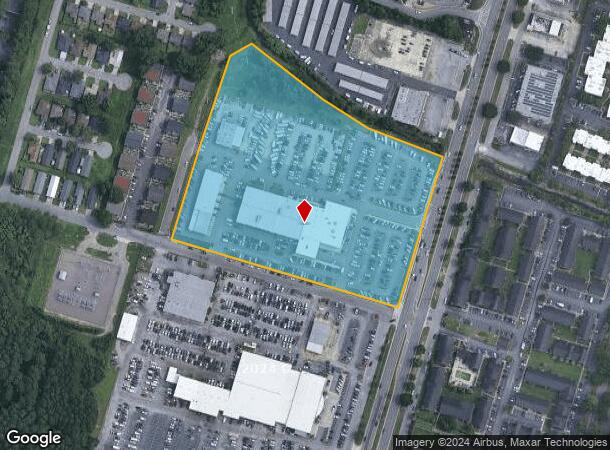  9393 Abercorn St, Savannah, GA Parcel Map