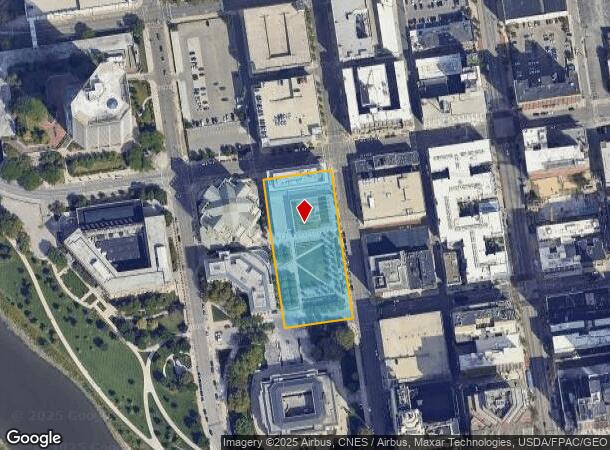  111 N Front St, Columbus, OH Parcel Map