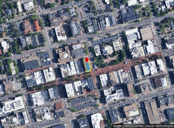 1243 Pearl St, Boulder, CO Parcel Map