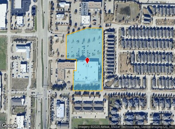 309 Main St, Frisco, TX Parcel Map