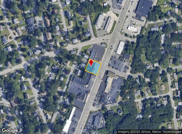 661 Washington St, Attleboro, MA Parcel Map