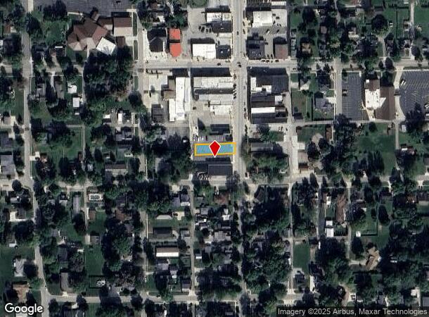  123 S Elkhart St, Wakarusa, IN Parcel Map