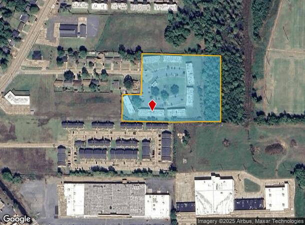 3210 Cloverdale Pl, Bossier City, LA Parcel Map