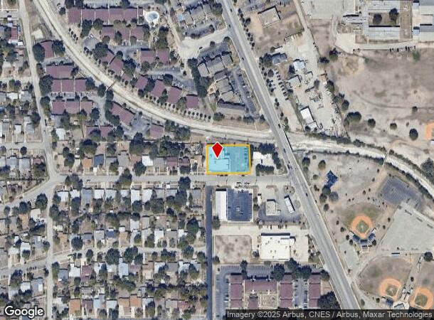 603 E Amber St, San Antonio, TX Parcel Map