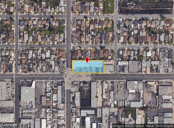  1345 W El Segundo Blvd, Gardena, CA Parcel Map